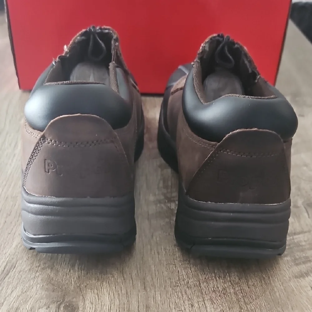 Propet Men's Black and Brown Waterproof Boots